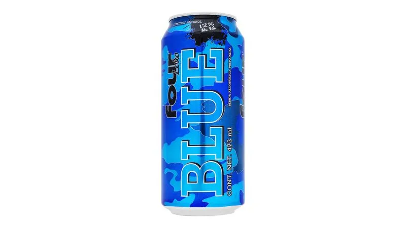 BEBIDA FOUR LOKO BLUE LATA 473 ML