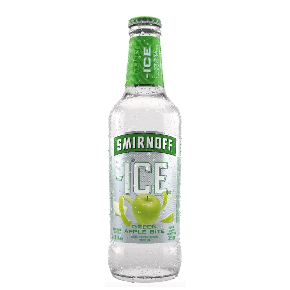 SABORIZADA SMIRNOFF GREEN APPLE BOTELLA 355ML