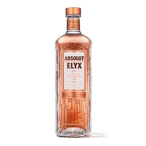 VODKA ABSOLUT ELYX COUNTRY OF SWEDEN 1000 ML